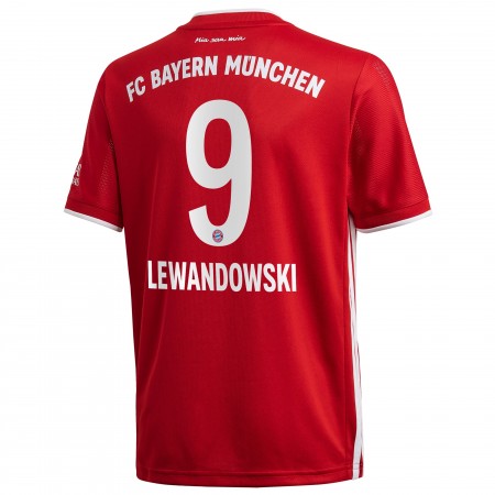 Fotbalový Dres FC Bayern Mnichov Robert Lewandowski 9 Domácí 2020/21